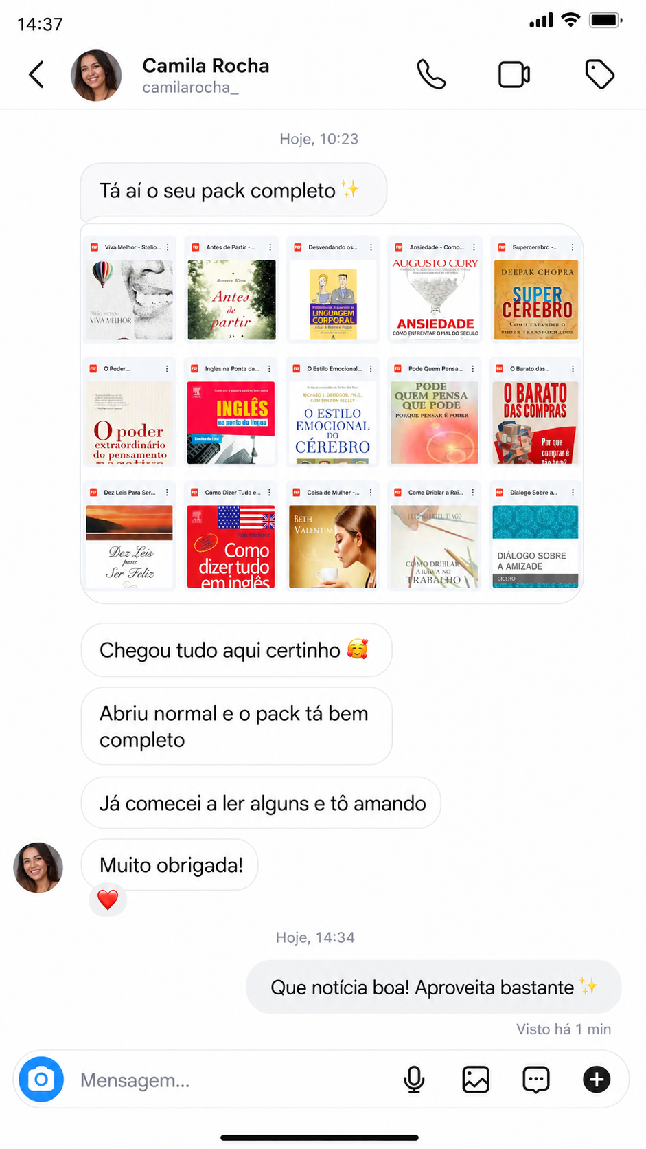 Depoimento Camila Martins